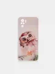Светло-бежевый чехол на Xiaomi Redmi Note 10/Note 10S/Poco M5s / Сяоми Редми Нот 10/10С с рисунком