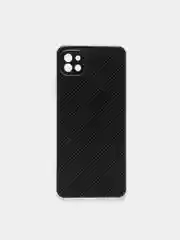 Хаки силиконовый чехол на Samsung Galaxy A22s 5G / Самсунг А22s 5G прозрачный, с рисунком