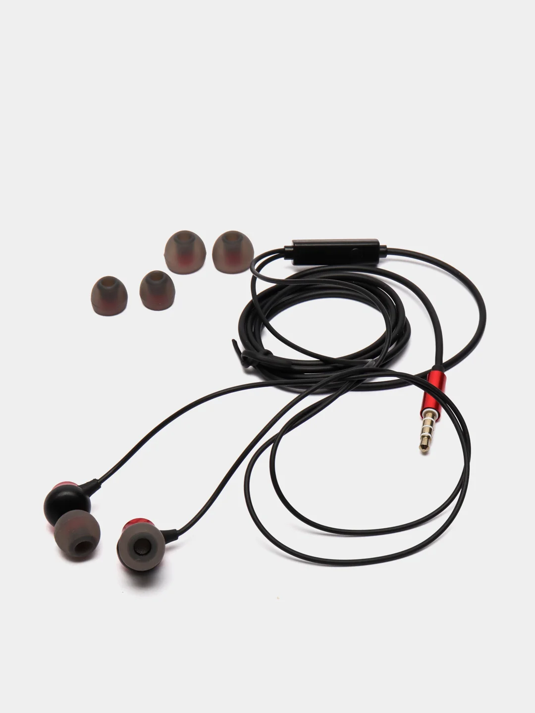 Белый проводные наушники M51 Proper sound с микрофоном, 3.5 мм