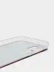 Красный чехол на Samsung Galaxy A12/M12 / Самсунг А12/М12 прозрачный, с рисунком, защита камеры