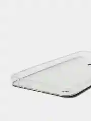 Черный силиконовый чехол на Oppo Realme C21/Реалми С21 прозрачный, с рисунком, защита камеры