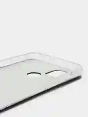 Черный силиконовый чехол на Oppo Realme C21/Реалми С21 прозрачный, с рисунком, защита камеры