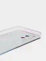 Аметистовый силиконовый чехол на Samsung Galaxy A32 / Самсунг А32 прозрачный с рисунком, защита камеры