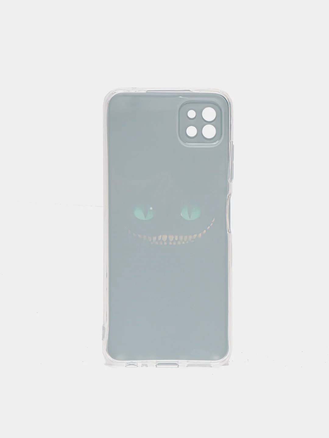 Черный силиконовый чехол на Samsung Galaxy A22s 5G / Самсунг А22s 5G прозрачный, с рисунком