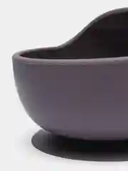 Угольный детская силиконовая тарелка с ложкой
