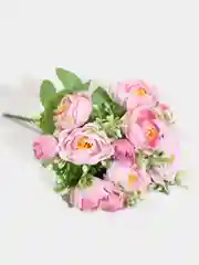 Розовый искусственные цветы пионы, камелии, розы, букет