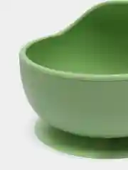 Лайм детская силиконовая тарелка с ложкой