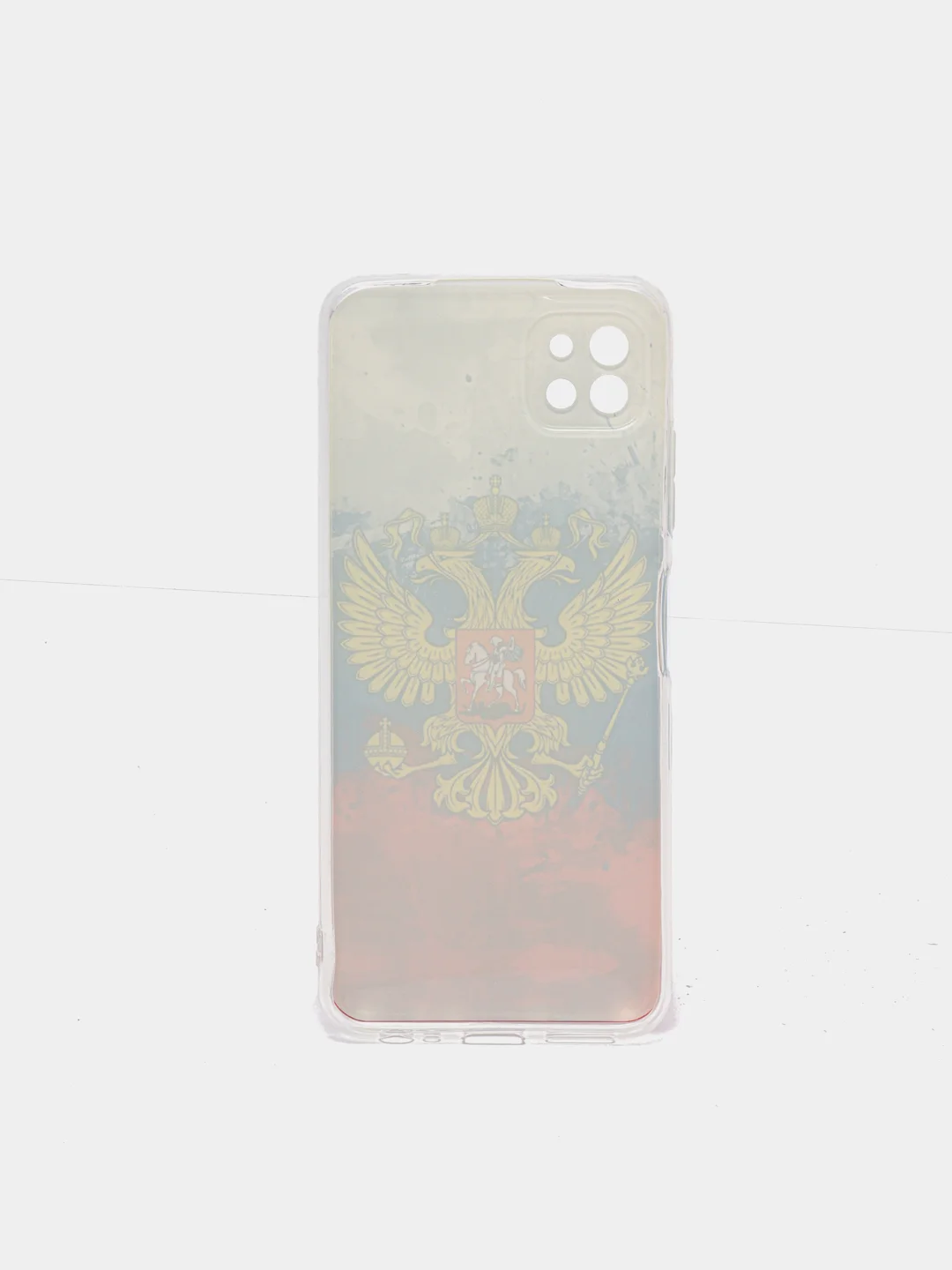 Синий силиконовый чехол на Samsung Galaxy A22s 5G / Самсунг А22s 5G прозрачный, с рисунком