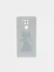 Серый силиконовый чехол на Xiaomi Redmi 10X/Redmi Note 9 / Сяоми Редми Нот 9/10X прозрачный