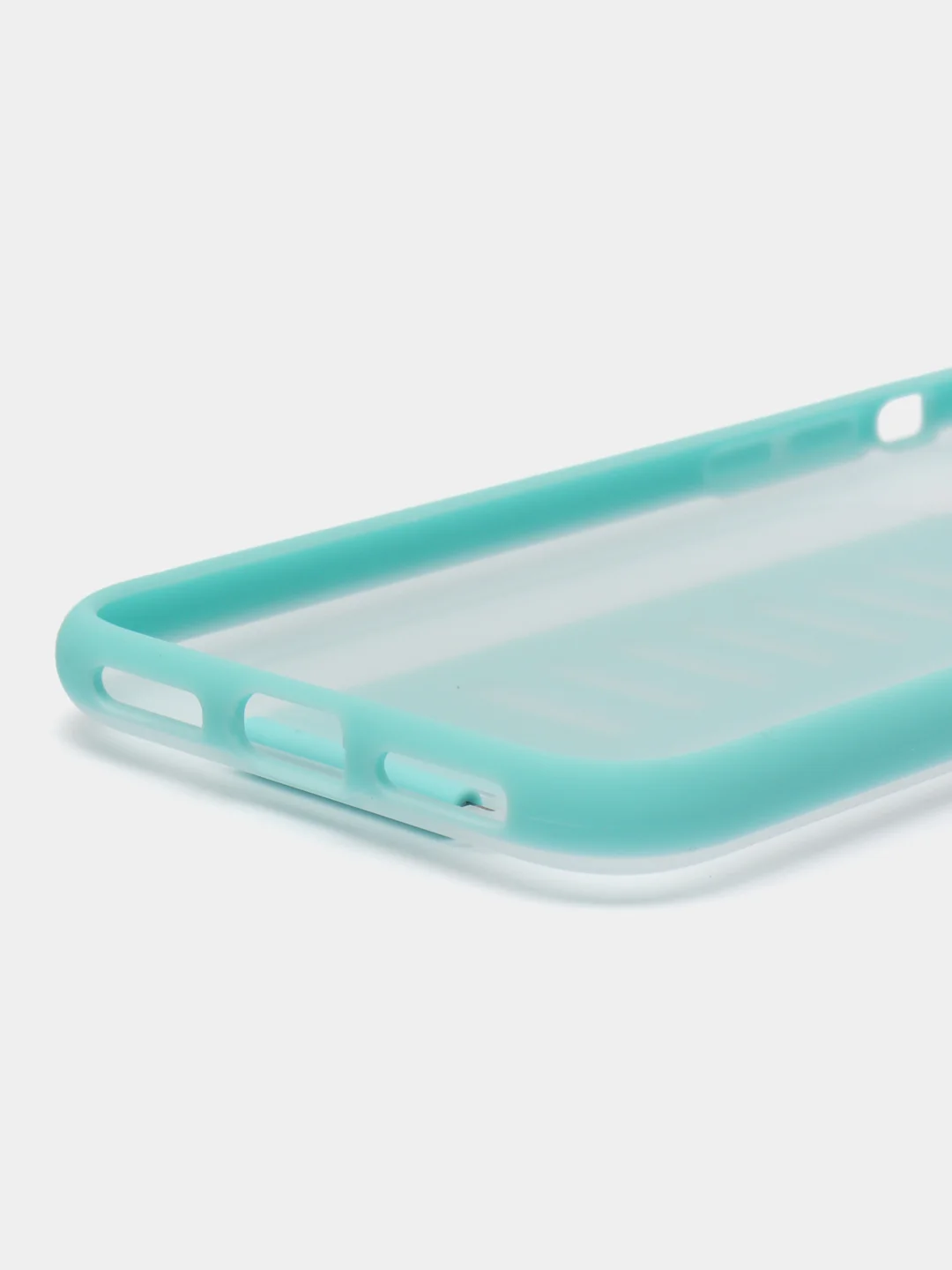 Салатовый противоударный чехол с ремешком держателем для iPhone X, Xs, XR