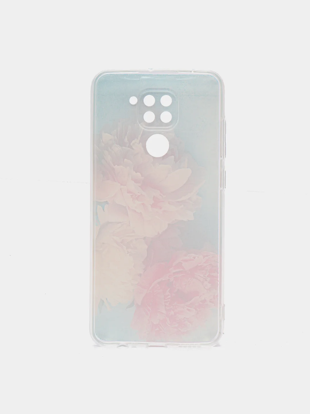 Конфетный силиконовый чехол на Xiaomi Redmi 10X/Redmi Note 9 / Сяоми Редми Нот 9/10X прозрачный