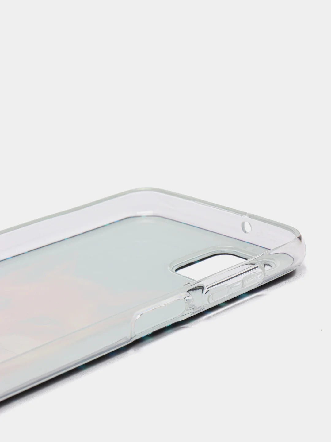Рыжий чехол на Samsung Galaxy A12/M12 / Самсунг А12/М12 прозрачный, с рисунком, защита камеры