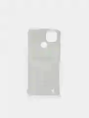 Угольный силиконовый чехол на Oppo Realme C21/Реалми С21 прозрачный, с рисунком, защита камеры