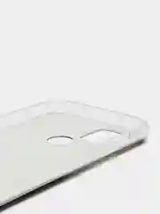 Угольный силиконовый чехол на Oppo Realme C21/Реалми С21 прозрачный, с рисунком, защита камеры