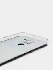 Тёмно-коричневый силиконовый чехол на Xiaomi Redmi 10X/Redmi Note 9 / Сяоми Редми Нот 9/10X прозрачный