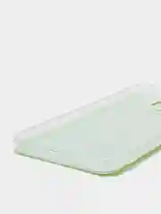 Салатовый силиконовый чехол на Xiaomi Redmi 9 / Сяоми Редми 9 прозрачный, с рисунком, защита камеры