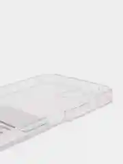 Алый силиконовый чехол на Xiaomi Mi 11 Lite/5G NE / Сяоми Ми 11 Лайт прозрачный, с рисунком