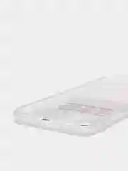 Алый силиконовый чехол на Xiaomi Mi 11 Lite/5G NE / Сяоми Ми 11 Лайт прозрачный, с рисунком