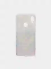 Синий силиконовый чехол на Xiaomi Redmi Note 7 / Сяоми Редми Нот 7 прозрачный, с рисунком