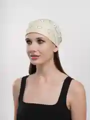 Хаки бандана с принтом
