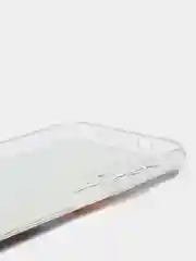 Голубой силиконовый чехол на Xiaomi Redmi 9T / Редми 9Т прозрачный, с рисунком, защита камеры