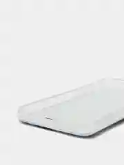 Голубой силиконовый чехол на Xiaomi Redmi 9T / Редми 9Т прозрачный, с рисунком, защита камеры