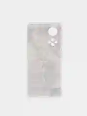 Серый металлик чехол на Huawei Nova 9/Honor 50 / Хуавей Нова 9/Хонор 50 прозрачный, с рисунком