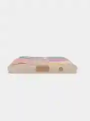 Бирюзовый чехол на ZTE Blade A51 lite/Blade A5 (2020) / ЗТЕ Блэйд А51 Лайт прозрачный, с рисунком