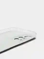 Бирюзовый силиконовый чехол на Xiaomi Redmi 10 / Сяоми Редми 10 прозрачный с рисунком, защита камеры