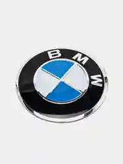 Тёмно-серый наклейки на диски, колпаки BMW, сферическая, изогнутая, 56 мм, 4 штуки