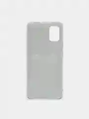 Шоколадный силиконовый чехол на Samsung Galaxy A51 / Самсунг А51 прозрачный с рисунком, защита камеры