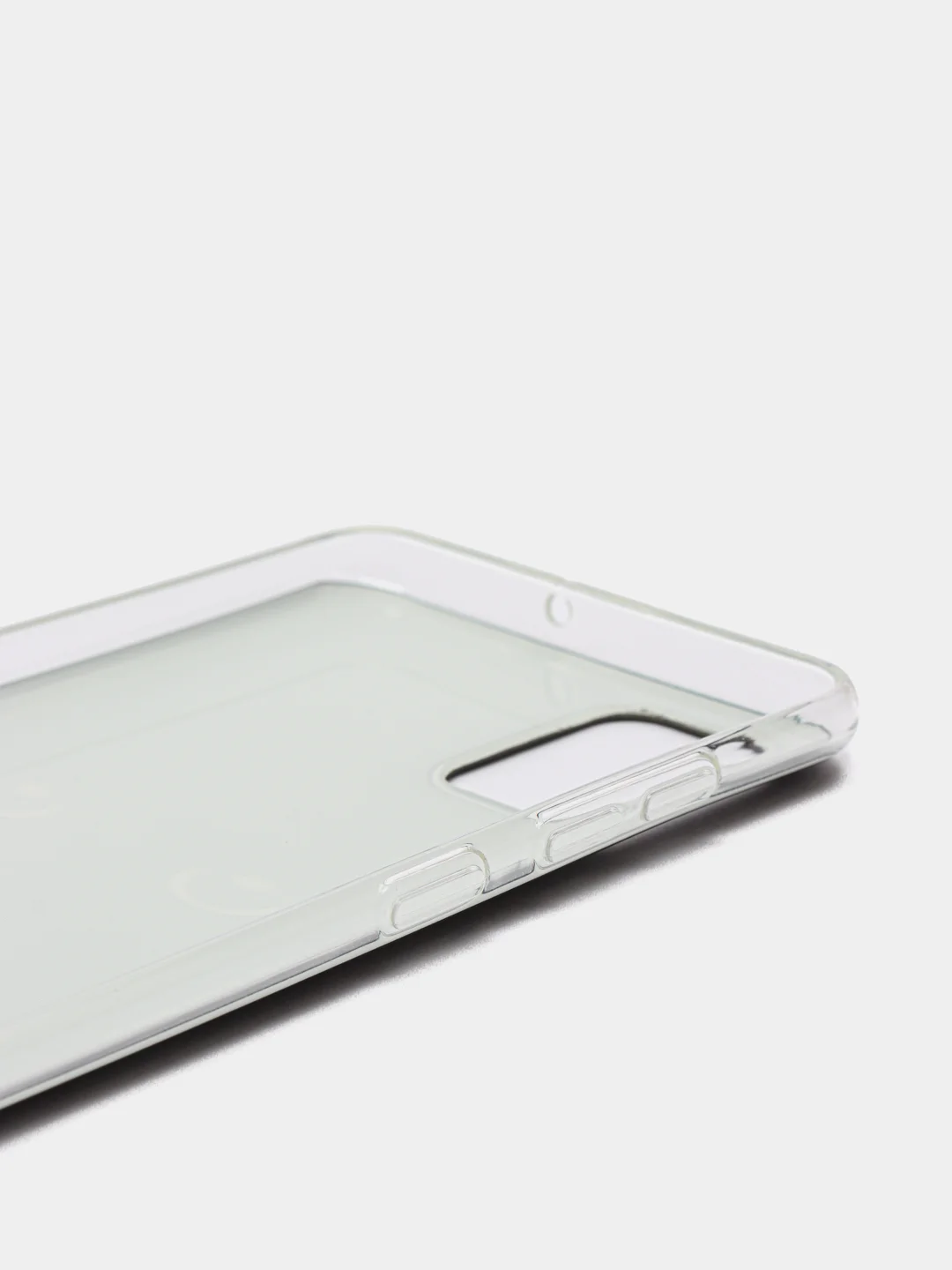 Шоколадный силиконовый чехол на Samsung Galaxy A51 / Самсунг А51 прозрачный с рисунком, защита камеры