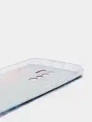 Фиолетовый силиконовый чехол на Xiaomi Redmi 9 / Сяоми Редми 9 прозрачный, с рисунком, защита камеры