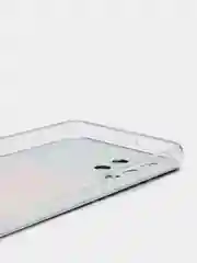 Рыжий силиконовый чехол на Samsung Galaxy A32 / Самсунг А32 прозрачный с рисунком, защита камеры