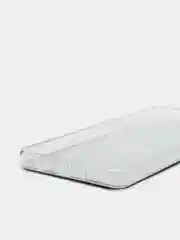 Тёмно-серый чехол на Samsung Galaxy A12/M12 / Самсунг А12/М12 прозрачный, с рисунком, защита камеры