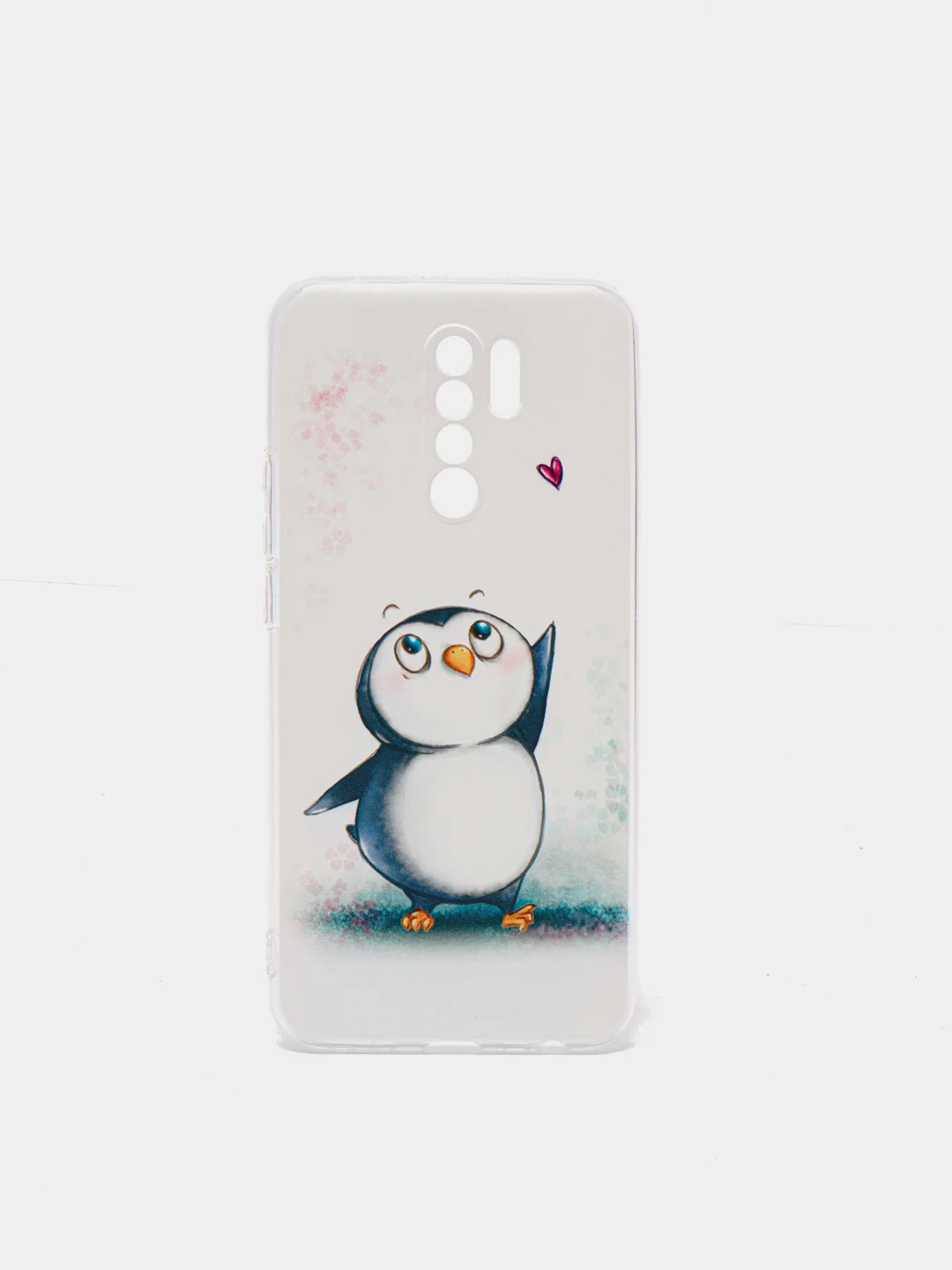 Морской силиконовый чехол на Xiaomi Redmi 9 / Сяоми Редми 9 прозрачный, с рисунком, защита камеры