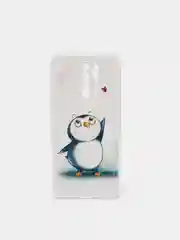 Морской силиконовый чехол на Xiaomi Redmi 9 / Сяоми Редми 9 прозрачный, с рисунком, защита камеры