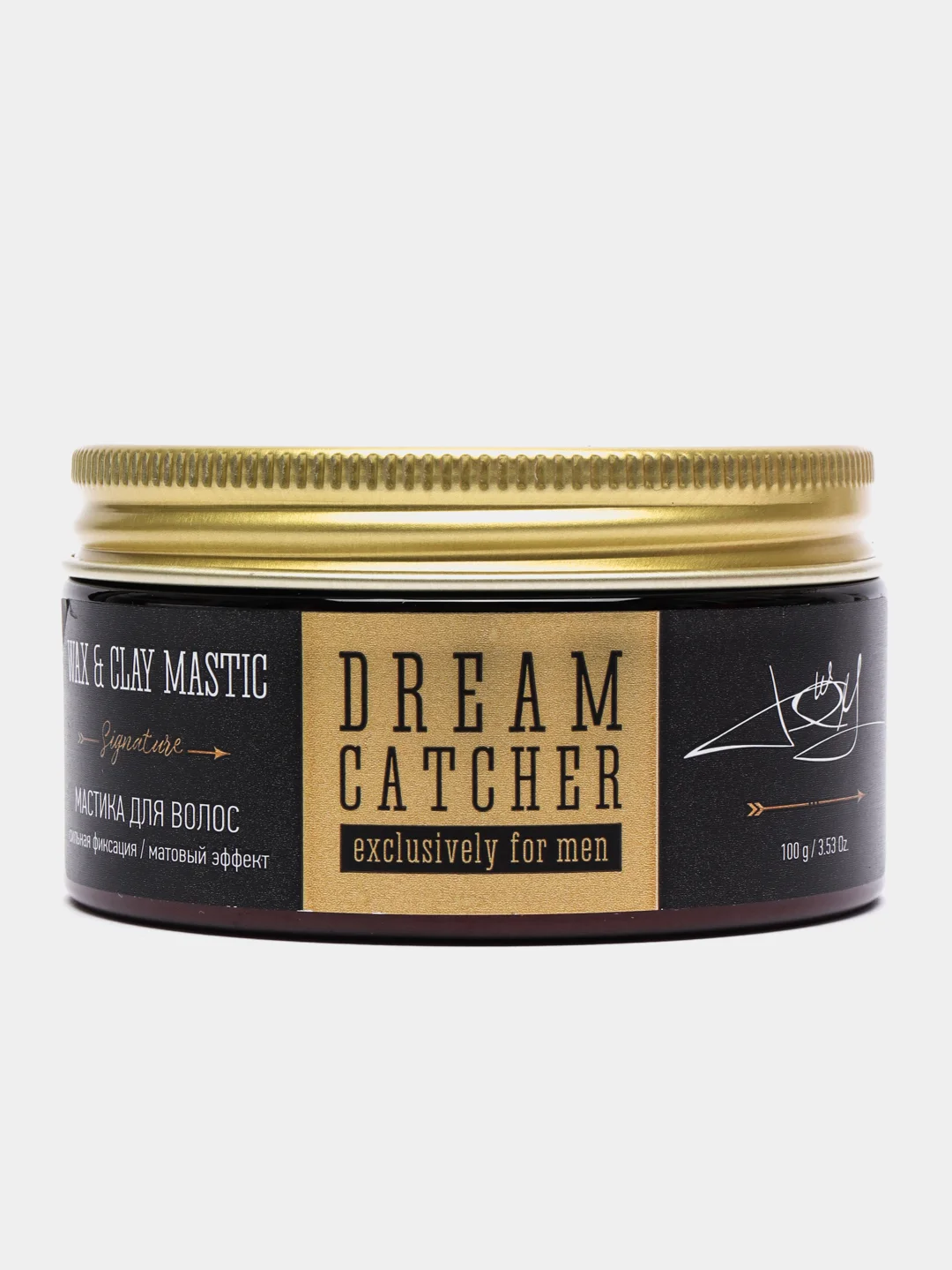 Мастика для волос Dream Catcher Wax & Clay Mastic "Сильная фиксация", 100 г