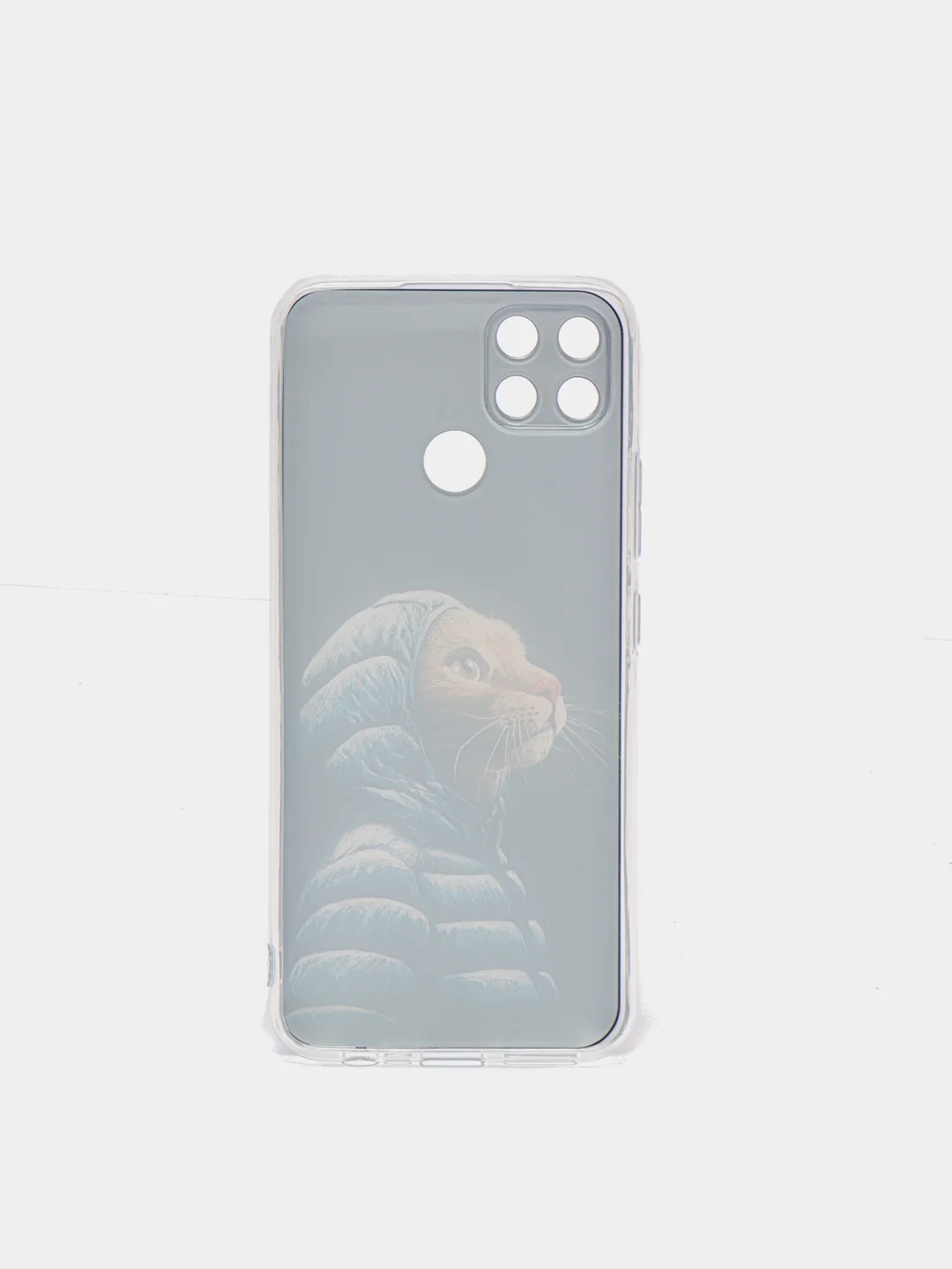 Лавандовый силиконовый чехол на Oppo Realme C25/C25s / Оппо Реалми С25/C25s прозрачный, с рисунком