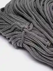 Серый шнур синтетический, 100 м, 5 мм разные цвета