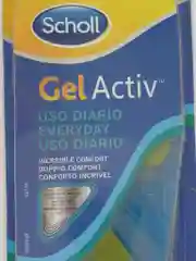 Стельки гелевые Scholl мужские