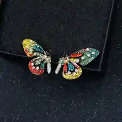 Серьги "Райские бабочки", 925