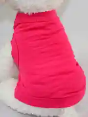 Розовый хлопковая футболка для собак