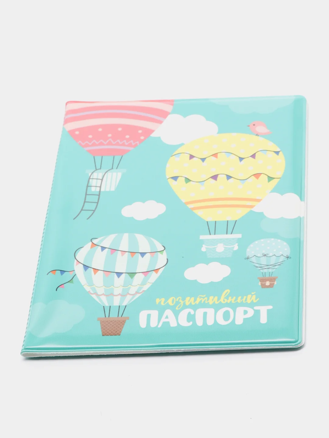 Тёмно-бирюзовый обложка на паспорт