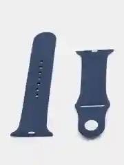 Темно-синий силиконовый ремешок для Apple Watch 38/40/41, 42/44/45 мм