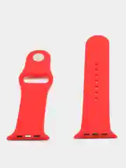 Красный силиконовый ремешок для Apple Watch 38/40/41, 42/44/45 мм