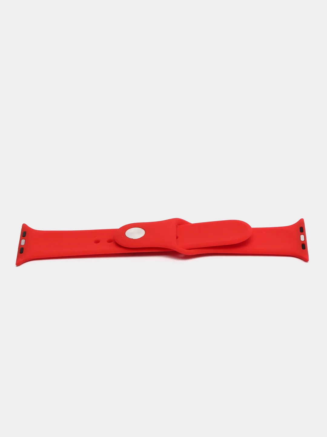 Красный силиконовый ремешок для Apple Watch 38/40/41, 42/44/45 мм