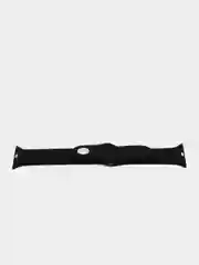 Черный силиконовый ремешок для Apple Watch 38/40/41, 42/44/45 мм