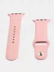 Розовый силиконовый ремешок для Apple Watch 38/40/41, 42/44/45 мм