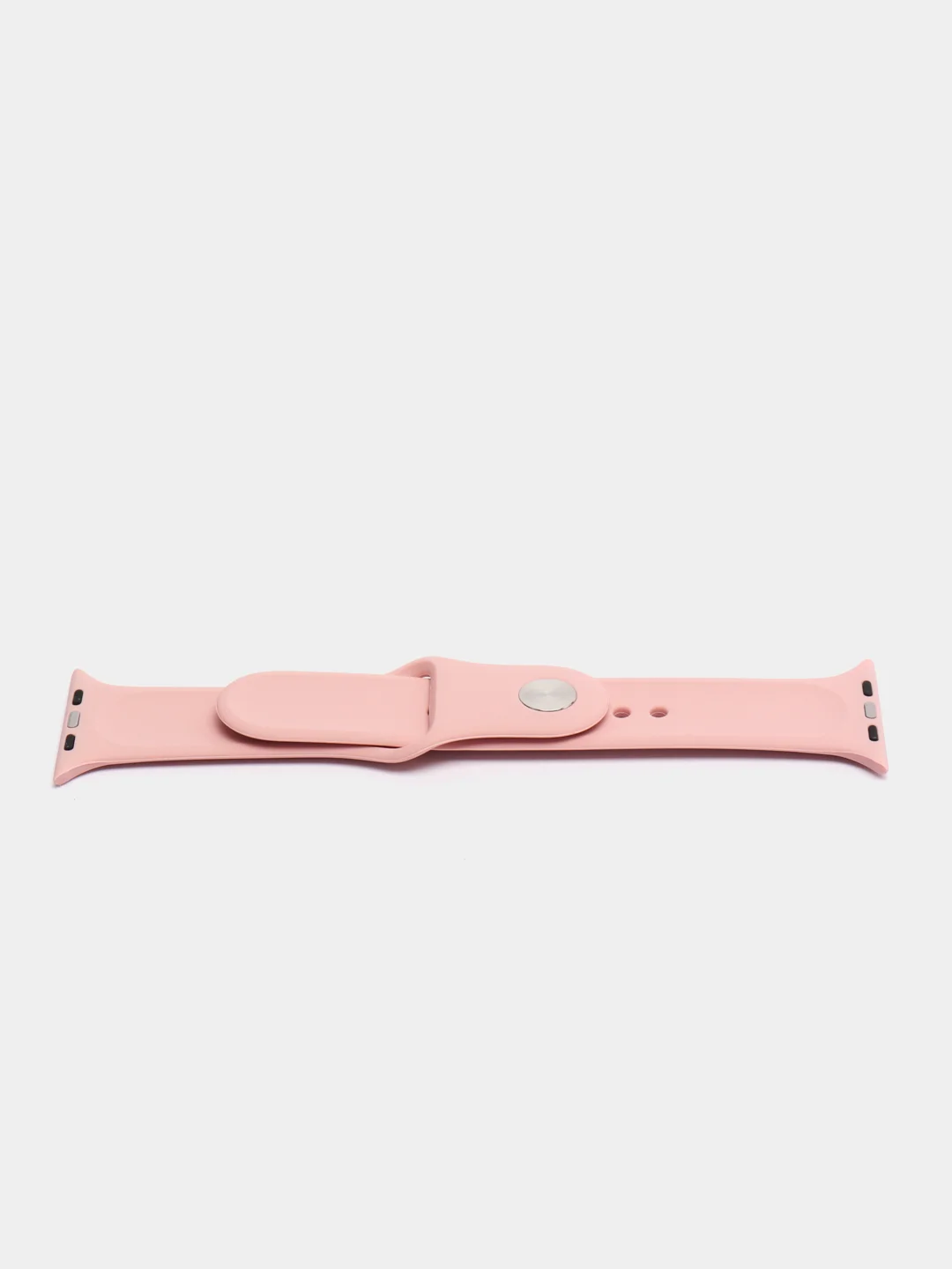 Розовый силиконовый ремешок для Apple Watch 38/40/41, 42/44/45 мм